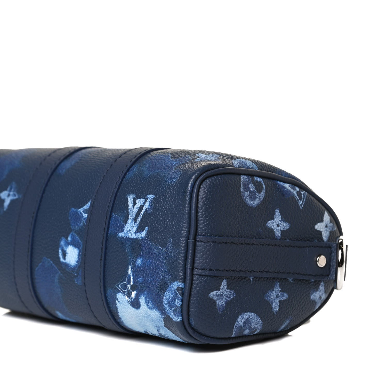 Louis Vuitton Monogram Ink Watercolor Keepall XS Blue 9 of 13