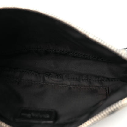 Christian Dior Monogram Shoulder Bag Pochette Blue 5 of 14