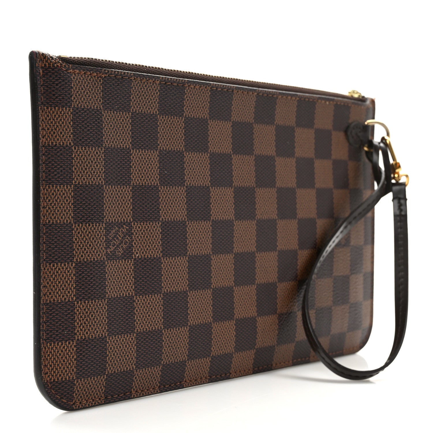 Louis Vuitton Damier Ebene Neverfull MM GM Pochette 3 of 9