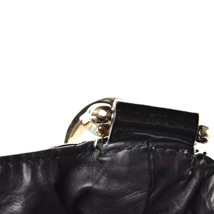 Gucci Patent Medium Hysteria Top Handle Bag Black 14 of 14