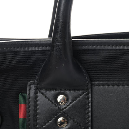 Gucci Nylon Web Briefcase Black 12 of 14