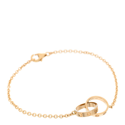 Cartier 18K Yellow Gold Interlocking LOVE Bracelet 1 of 3