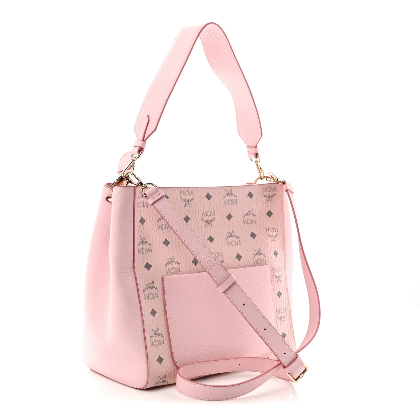 Visetos Medium Aren Hobo Powder Pink