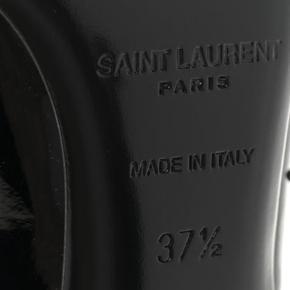 Saint Laurent Patent Calfskin Opyum 110 Pumps 37.5 Black 8 of 11