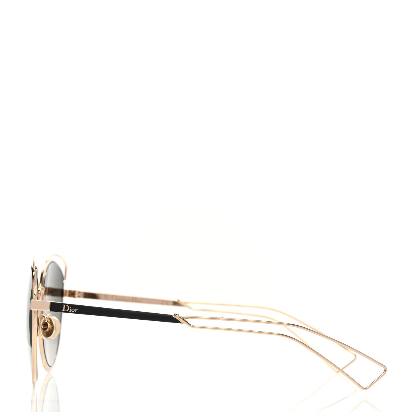 Metal DiorSideral 2 Sunglasses Gold