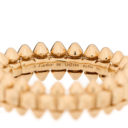 Cartier 18K Pink Gold SM Clash De Cartier Ring 54 7 3 of 3