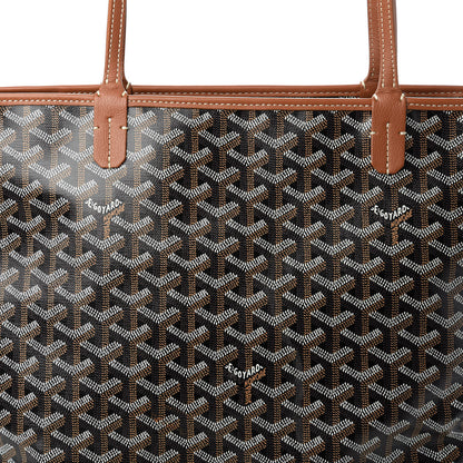 Goyard Goyardine Artois MM Black Gold 10 of 10
