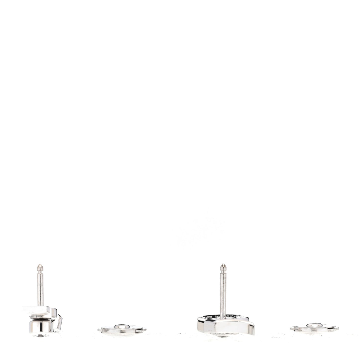 18K White Gold Diamond No 5 Transformable Earrings