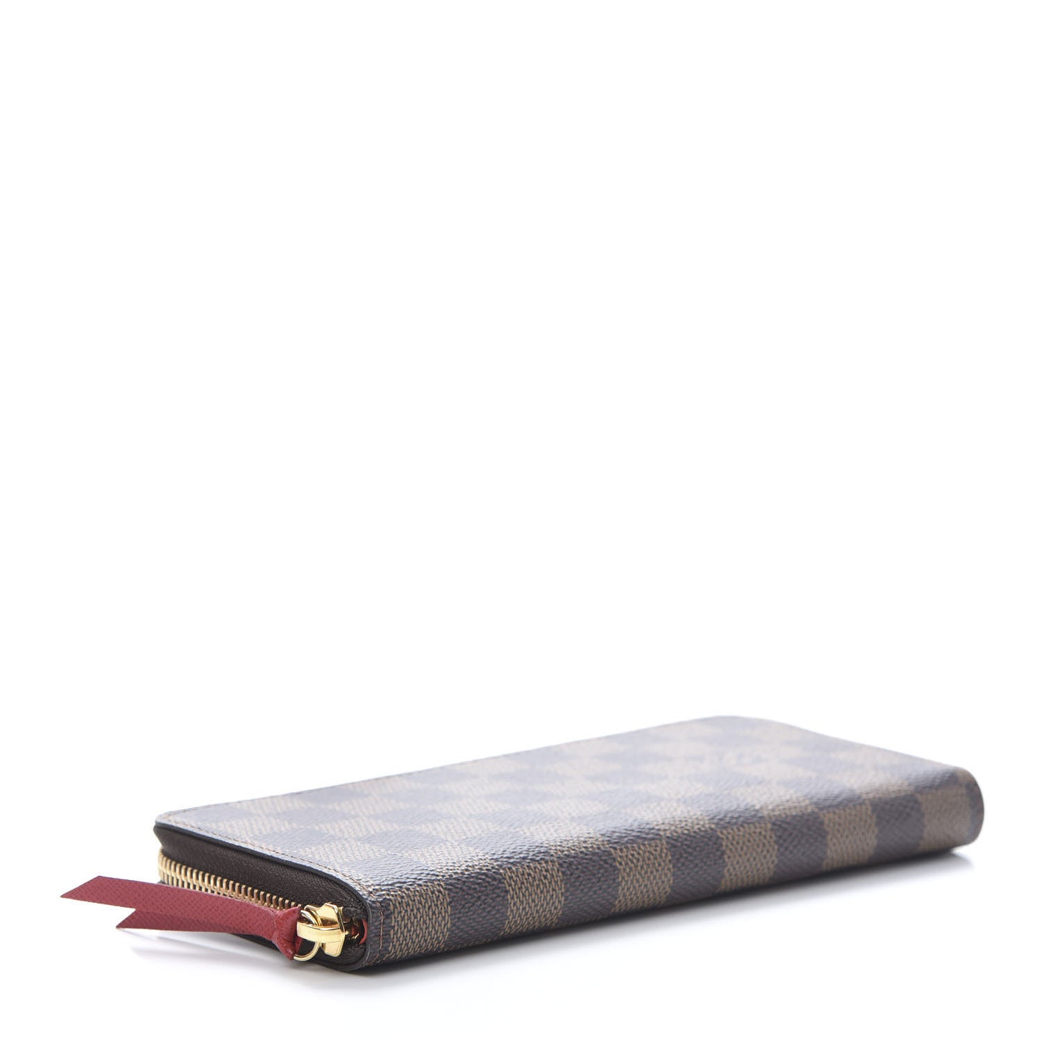 Louis Vuitton Damier Ebene Clemence Wallet Cherry 4 of 8