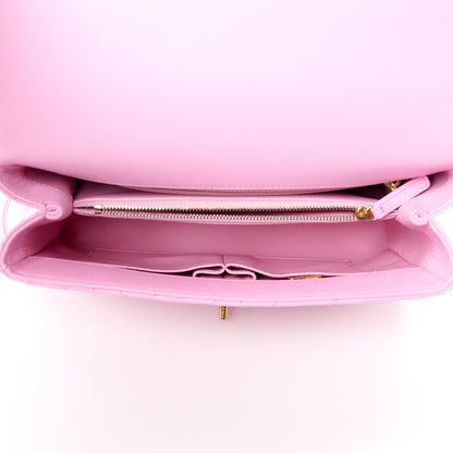 Chanel Caviar Quilted Small Coco Chain Handle Flap Lilac 5 of 11