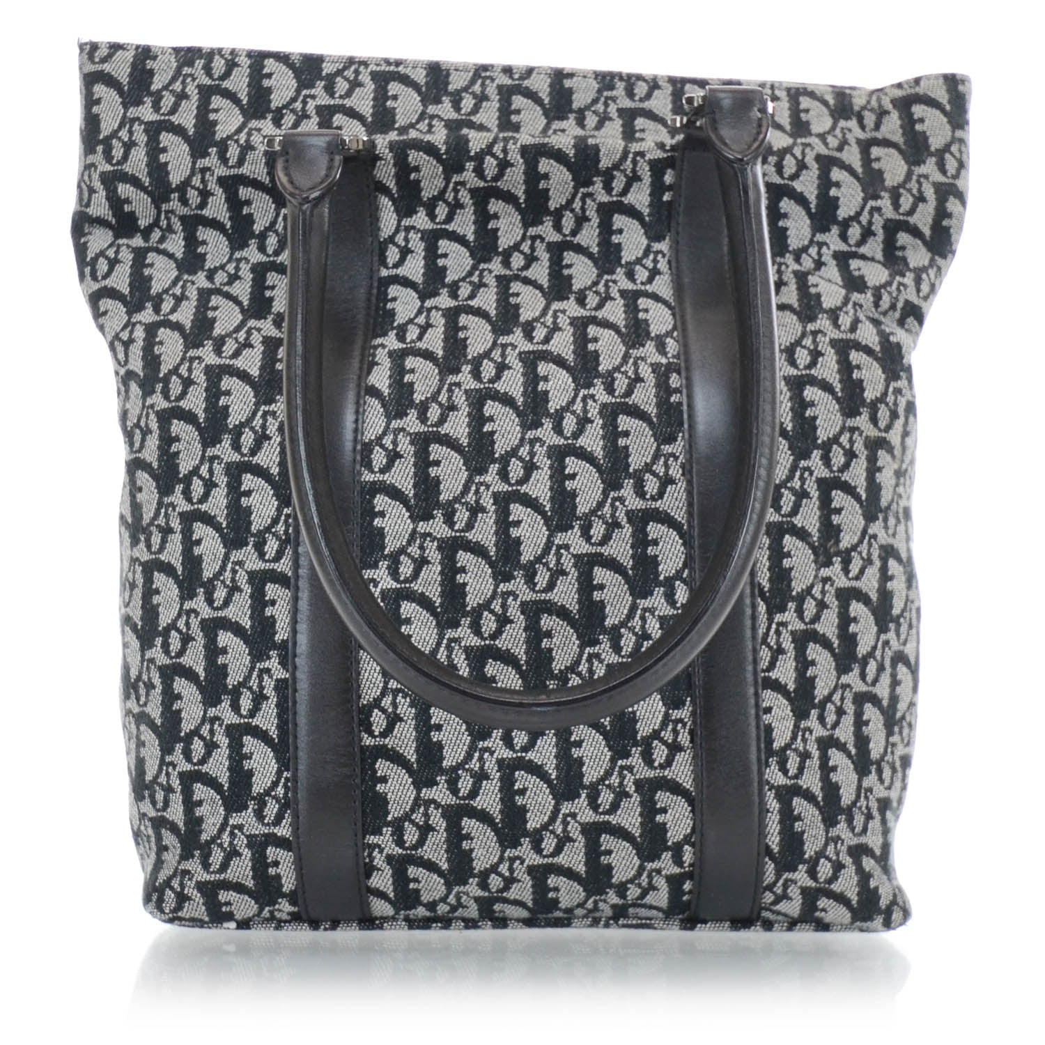 Christian Dior Canvas Diorissimo Tote Black 1 of 10