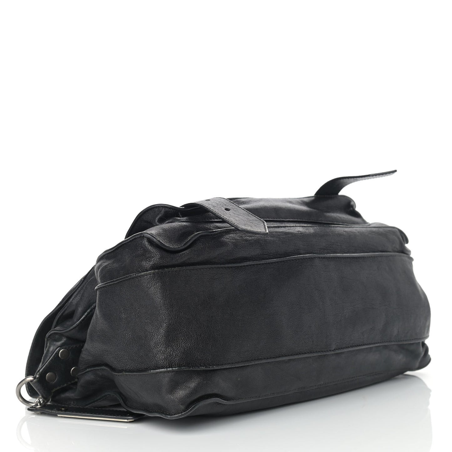 Lambskin PS1 Large Satchel Black