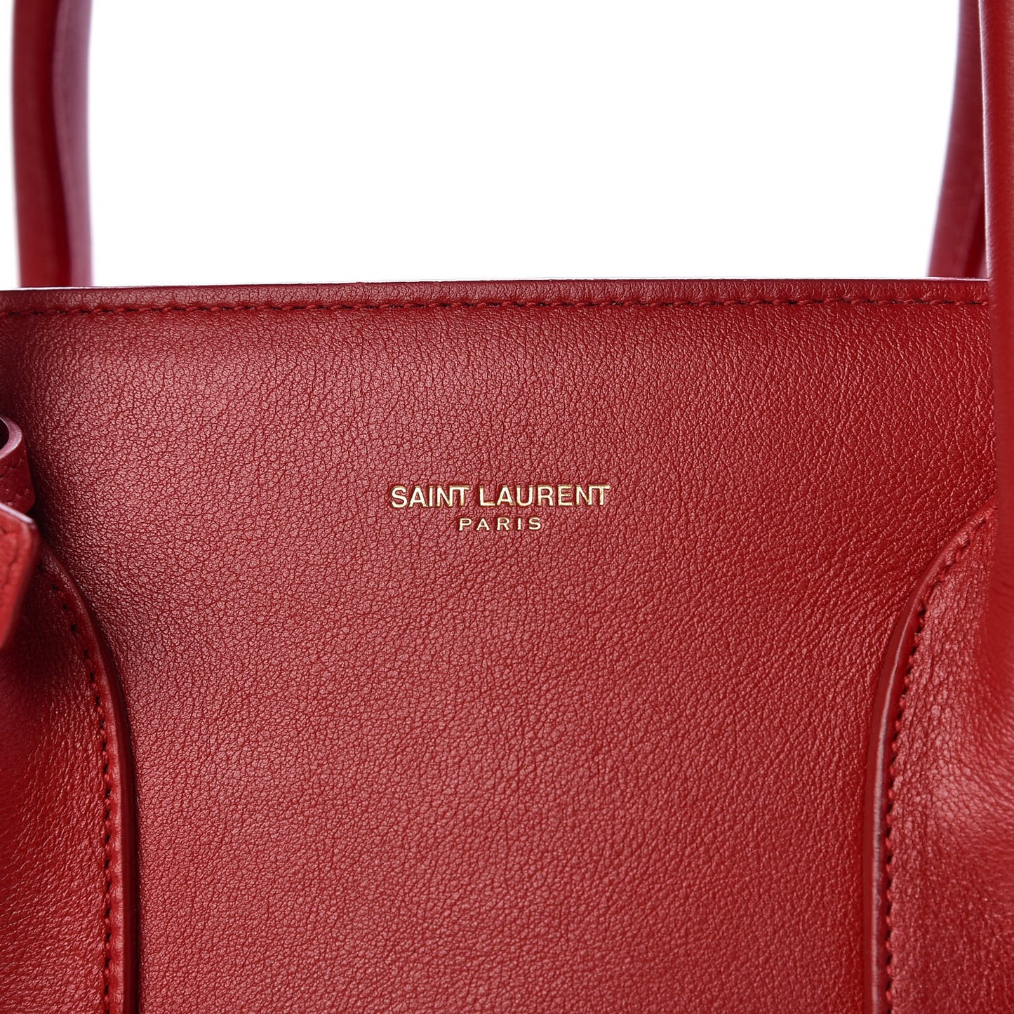 Calfskin Large Sac de Jour Carryall Rouge Orient