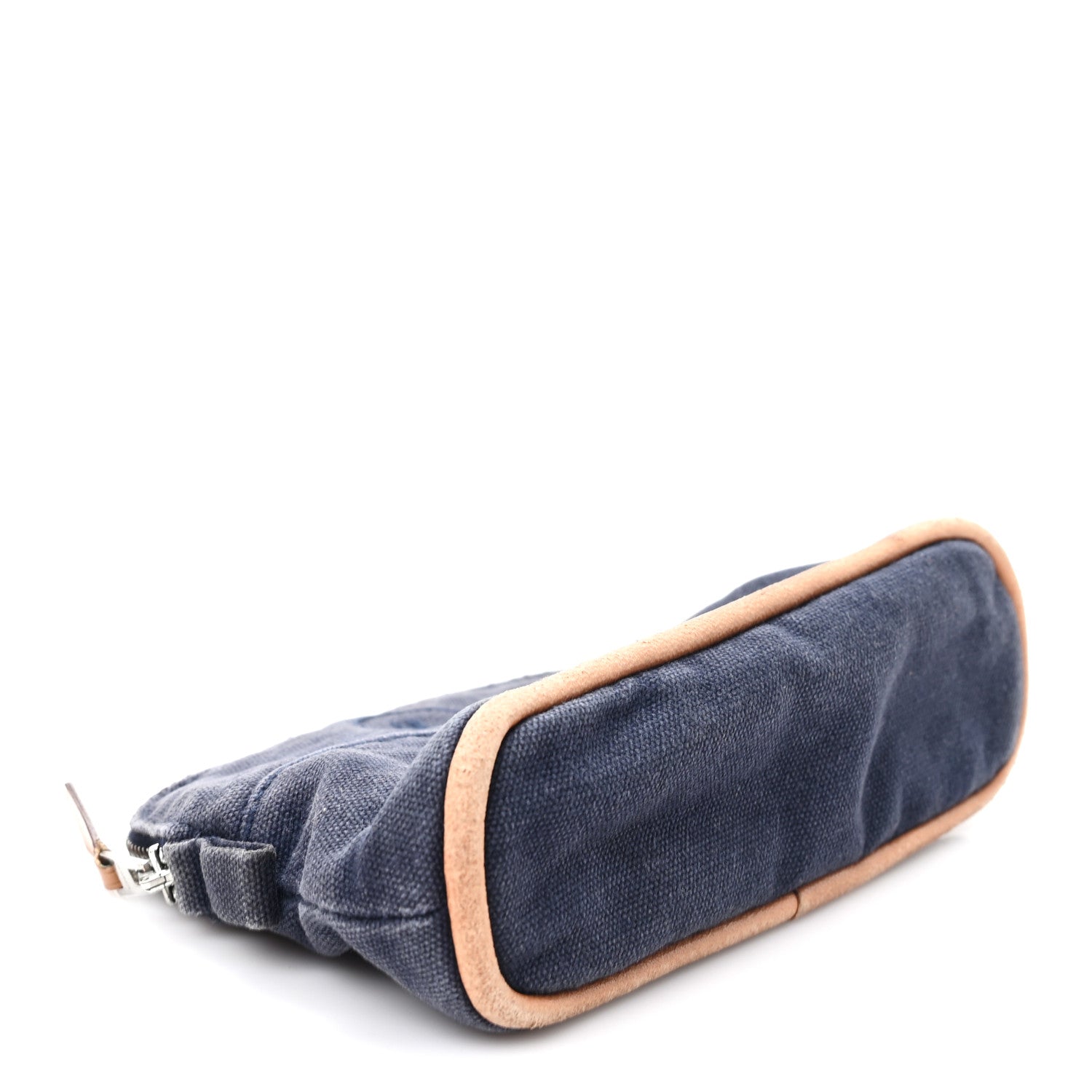 Hermes Cotton Canvas BoCotton Canvas Mini Mini Bolide Travel Cosmetic Pouch Black 4 of 6
