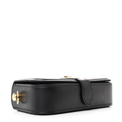 Louis Vuitton Calfskin Monogram Officier Pouch Black 4 of 11