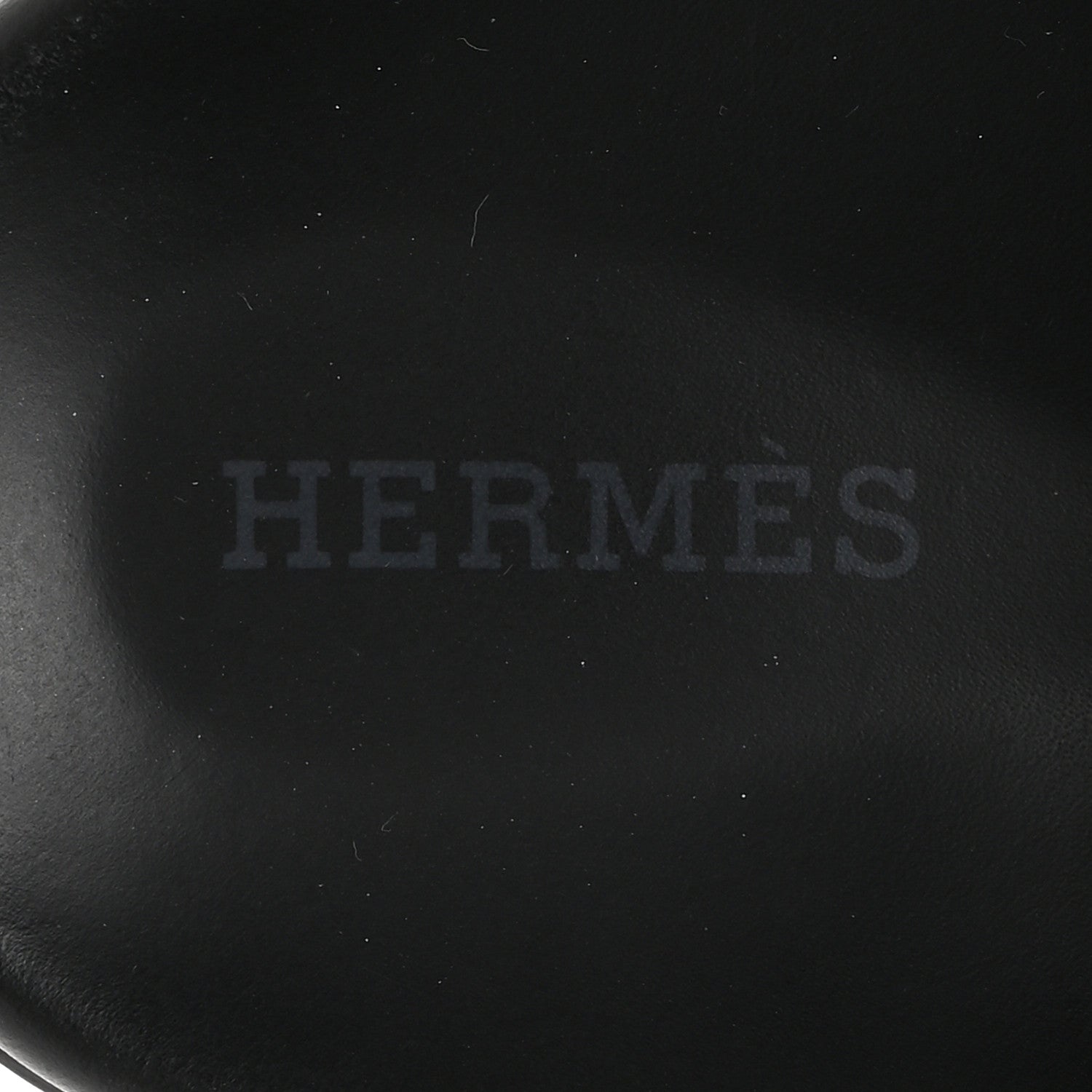 Hermes Calfskin Womens Chypre Sandals 36.5 Black 8 of 9
