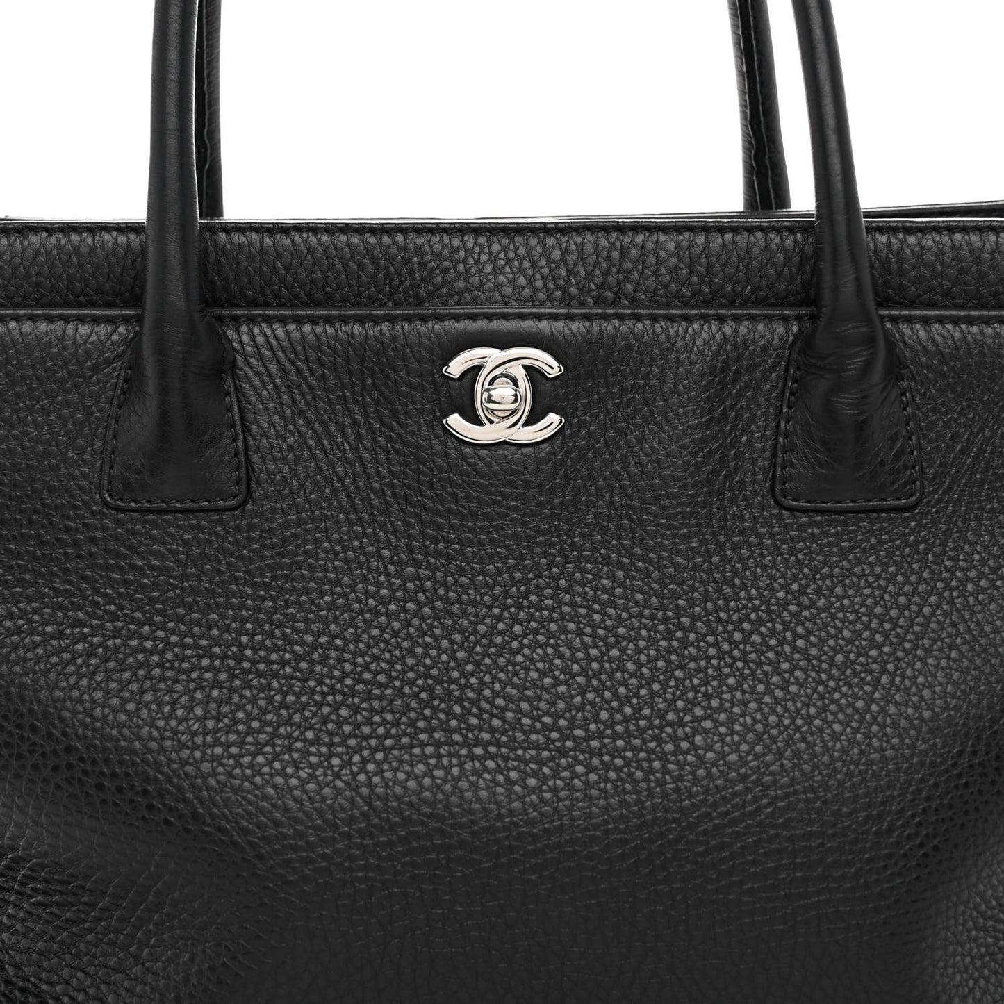 Deerskin Cerf Executive Shopper Tote Black