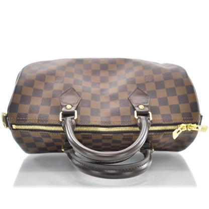 Louis Vuitton Damier Ebene Speedy Bandouliere 30 5 of 9