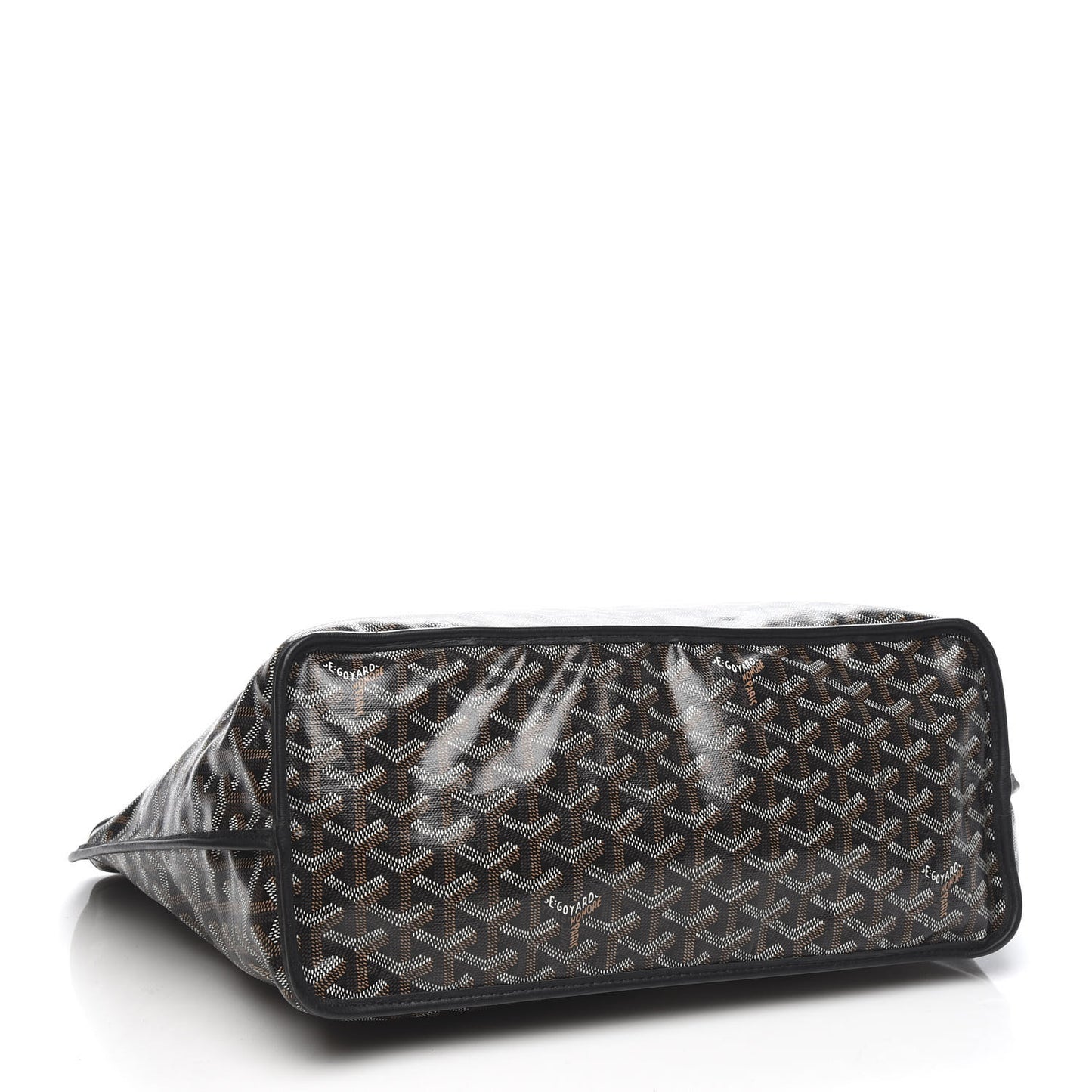 Goyardine Reversible Anjou PM Black