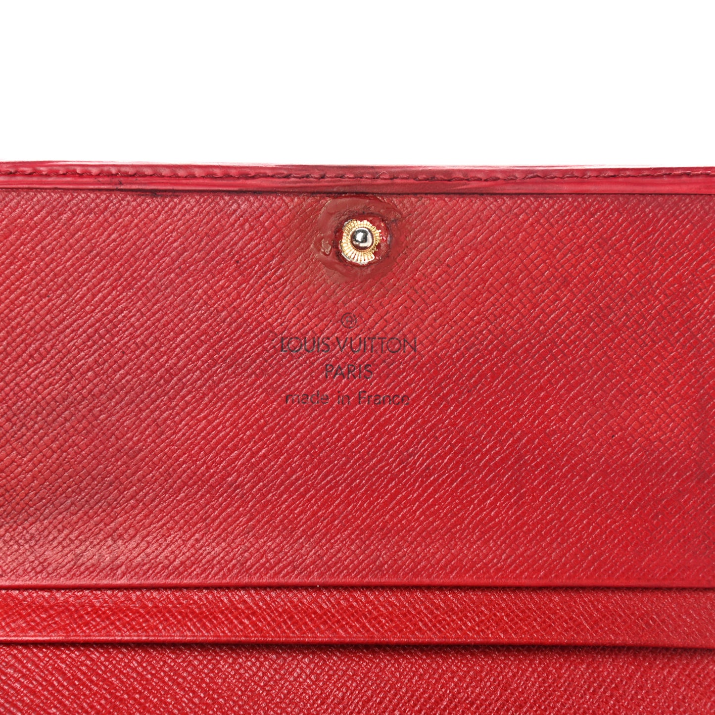 Epi Porte-Monnaie Billets Tresor Wallet Castillan Red