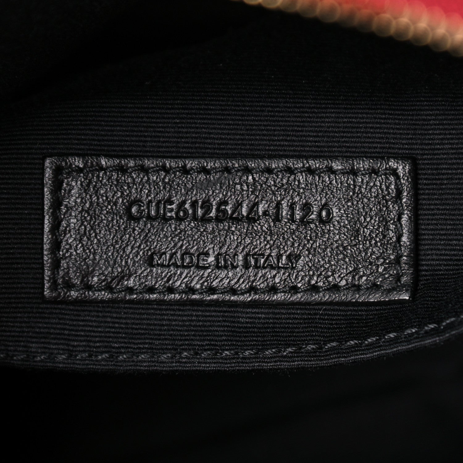 Saint Laurent Calfskin Matelasse Monogram Lou Camera Bag Red 7 of 10