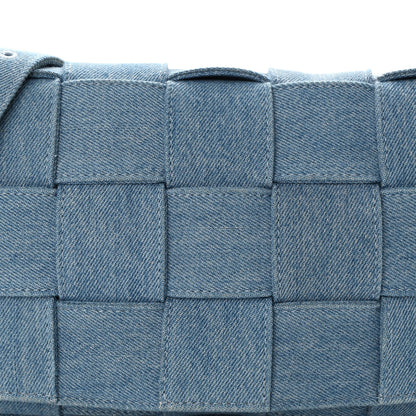 Bottega Veneta Denim Maxi Intrecciato Cassette Crossbody Bag Washed Indigo 7 of 9