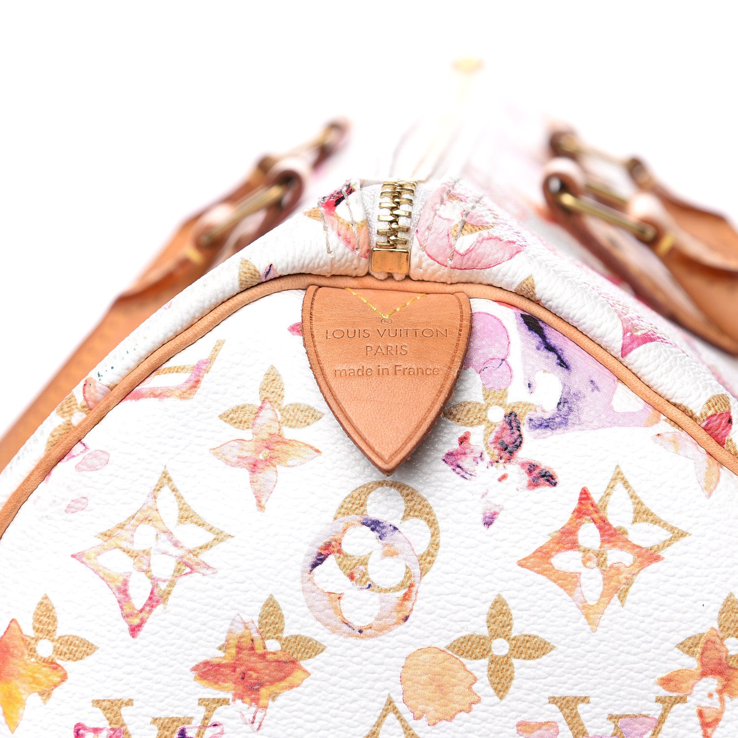 Louis Vuitton Watercolor Aquarelle Speedy 35 White 6 of 19