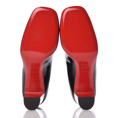 Christian Louboutin Patent Cadrilla 70 Pumps 39.5 Black 5 of 9