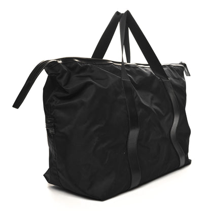 Prada Tessuto Nylon Saffiano Carry On Travel Bag Black 2 of 12
