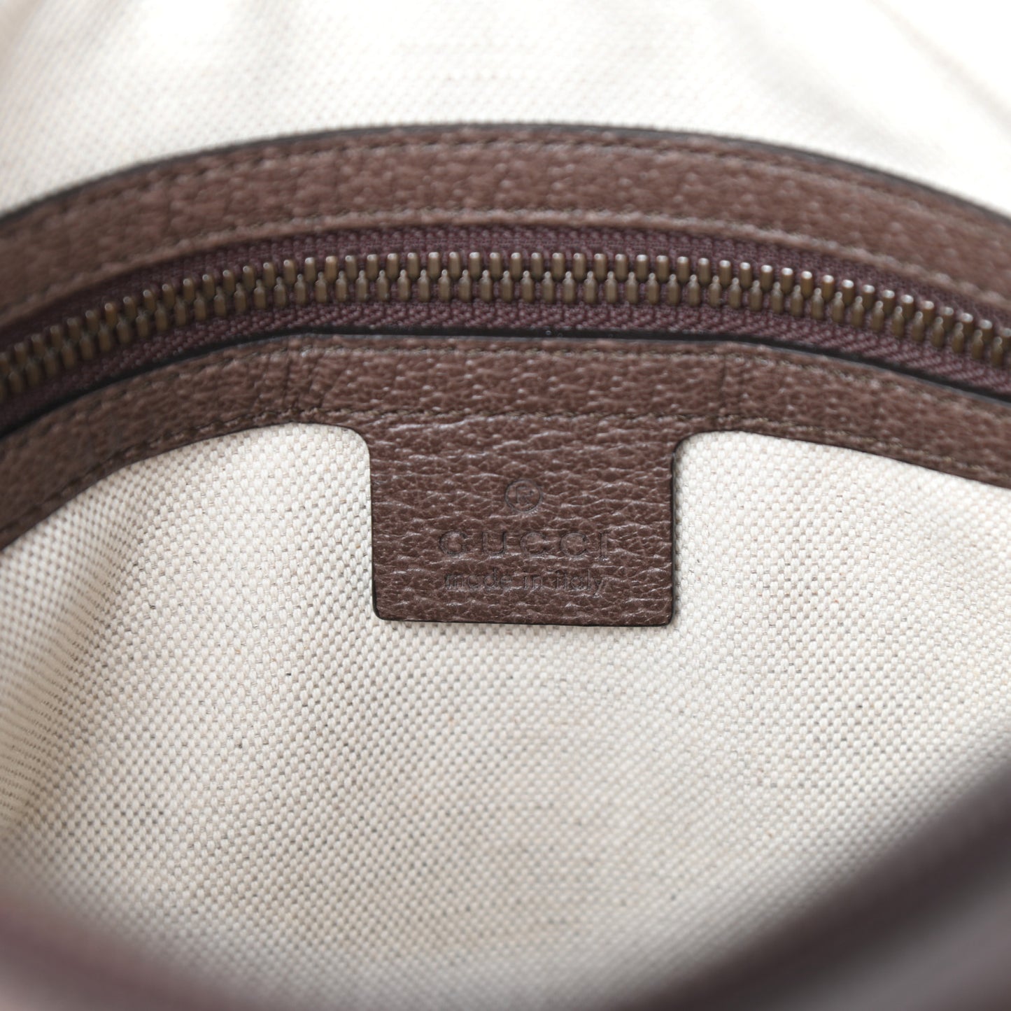 GG Supreme Monogram Web Small Ophidia Messenger Bag Brown