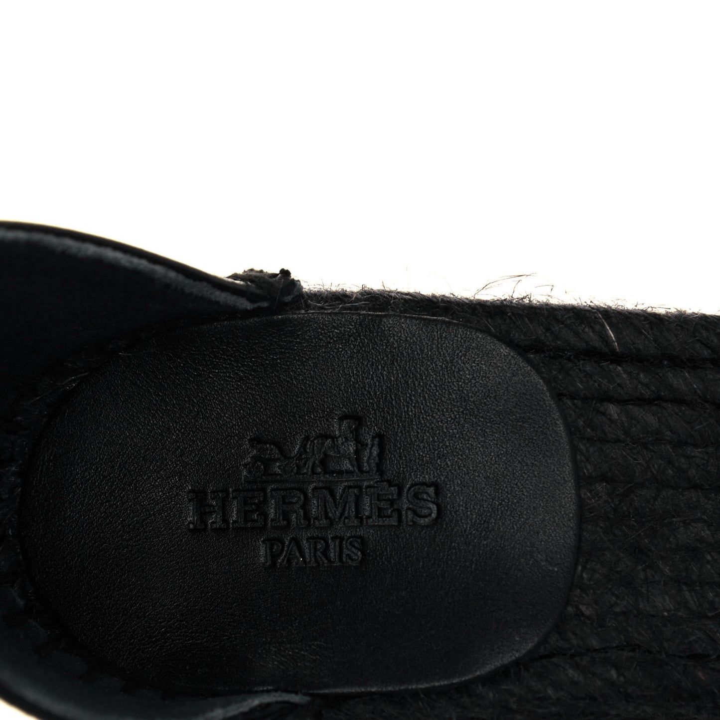 Calfskin Tipoli Espadrille Wedges 35 Black