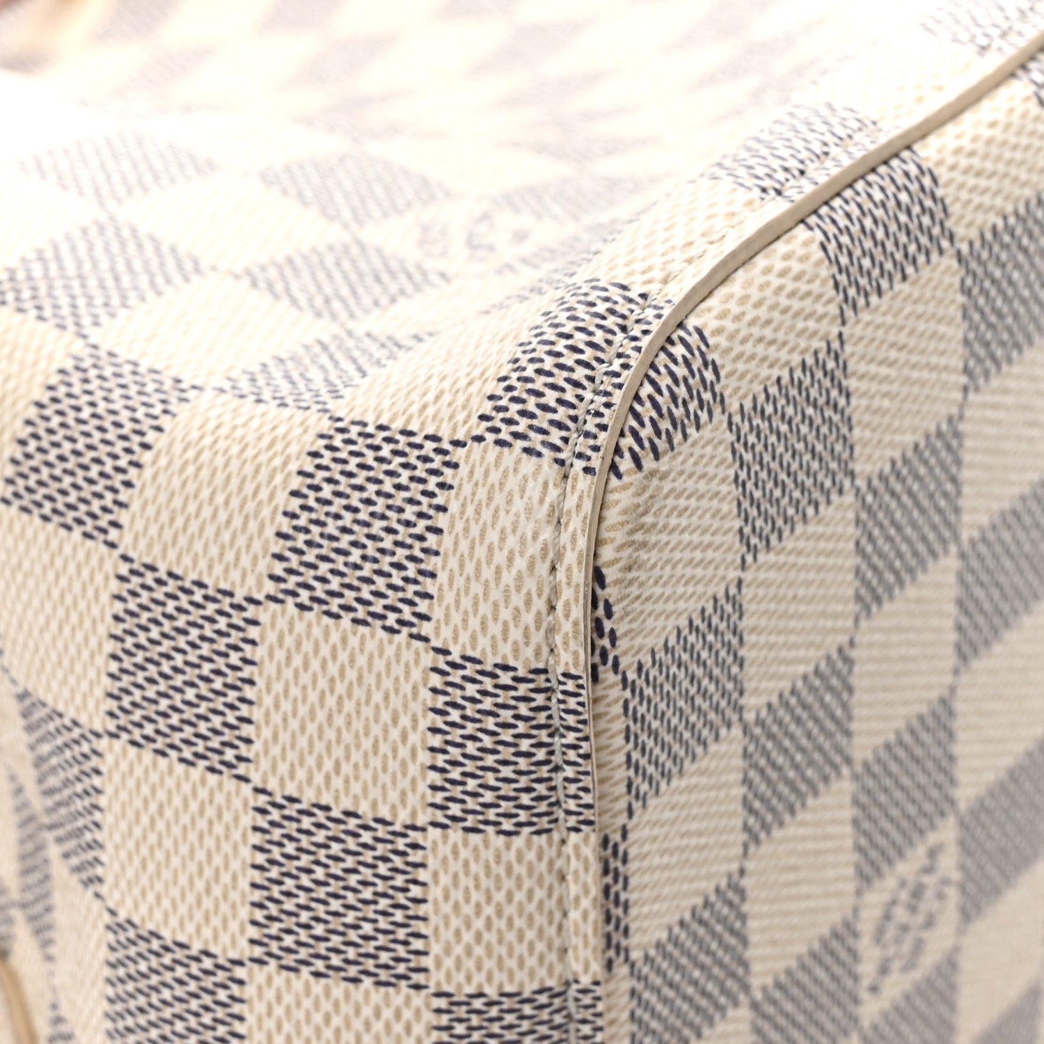 Louis Vuitton LOUIS VUITTON Damier Azur Braided Neonoe MM Peach Cream 10 of 11