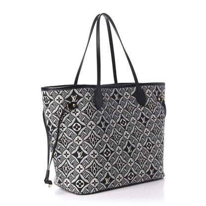 Louis Vuitton Jacquard Since 1854 Neverfull MM Grey 3 of 10