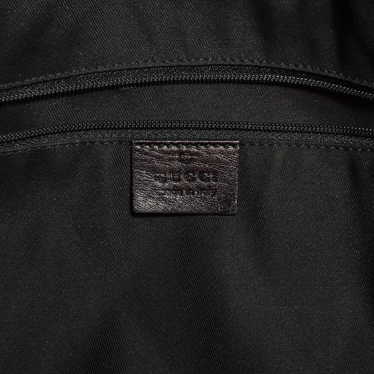 Gucci Monogram Large Sukey Tote Black 6 of 7