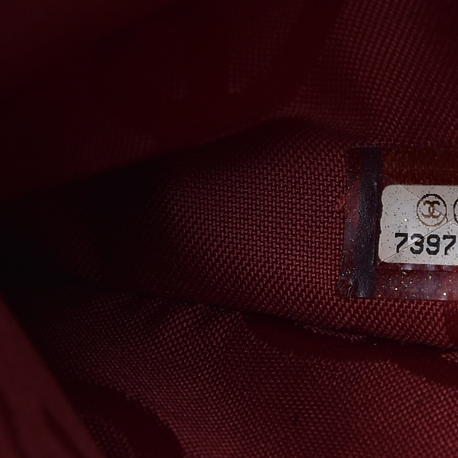 Chanel Calfskin Wild Stitch Large Tote Burgundy 7 of 13