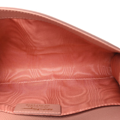 Salvatore Ferragamo Hammered Calfskin Vara Bow Minibag Antique Rose 5 of 9