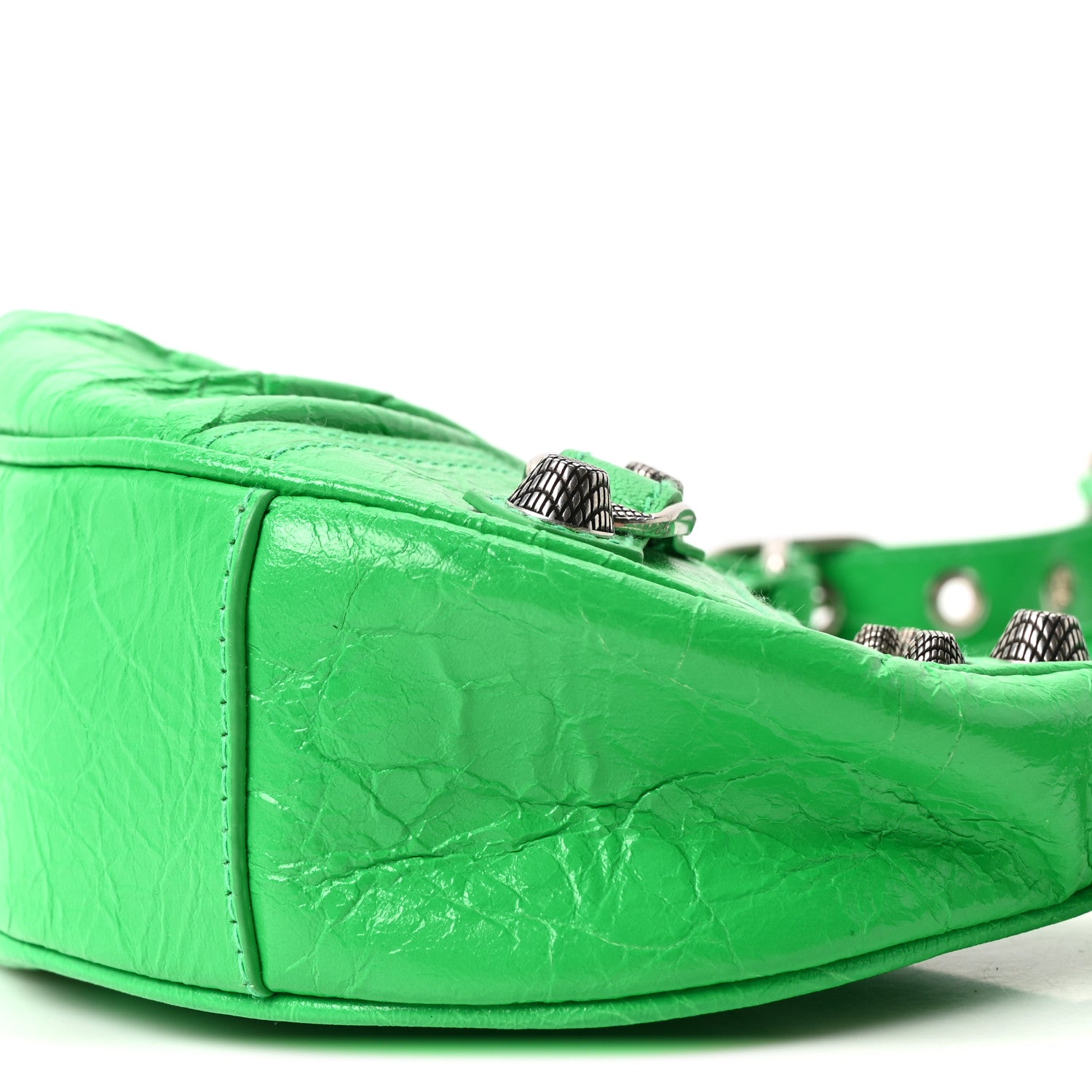 Balenciaga Agneau Arena Le Cagole Shoulder Bag XS Vivid Green 12 of 12