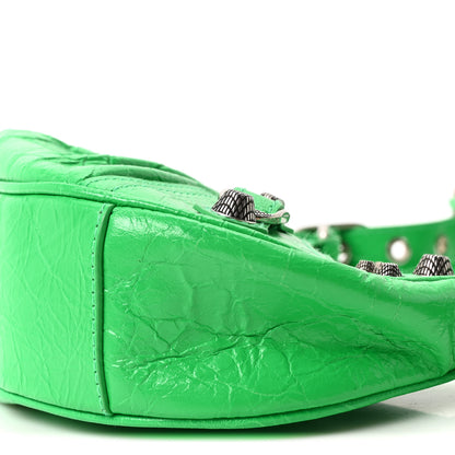 Balenciaga Agneau Arena Le Cagole Shoulder Bag XS Vivid Green 12 of 12