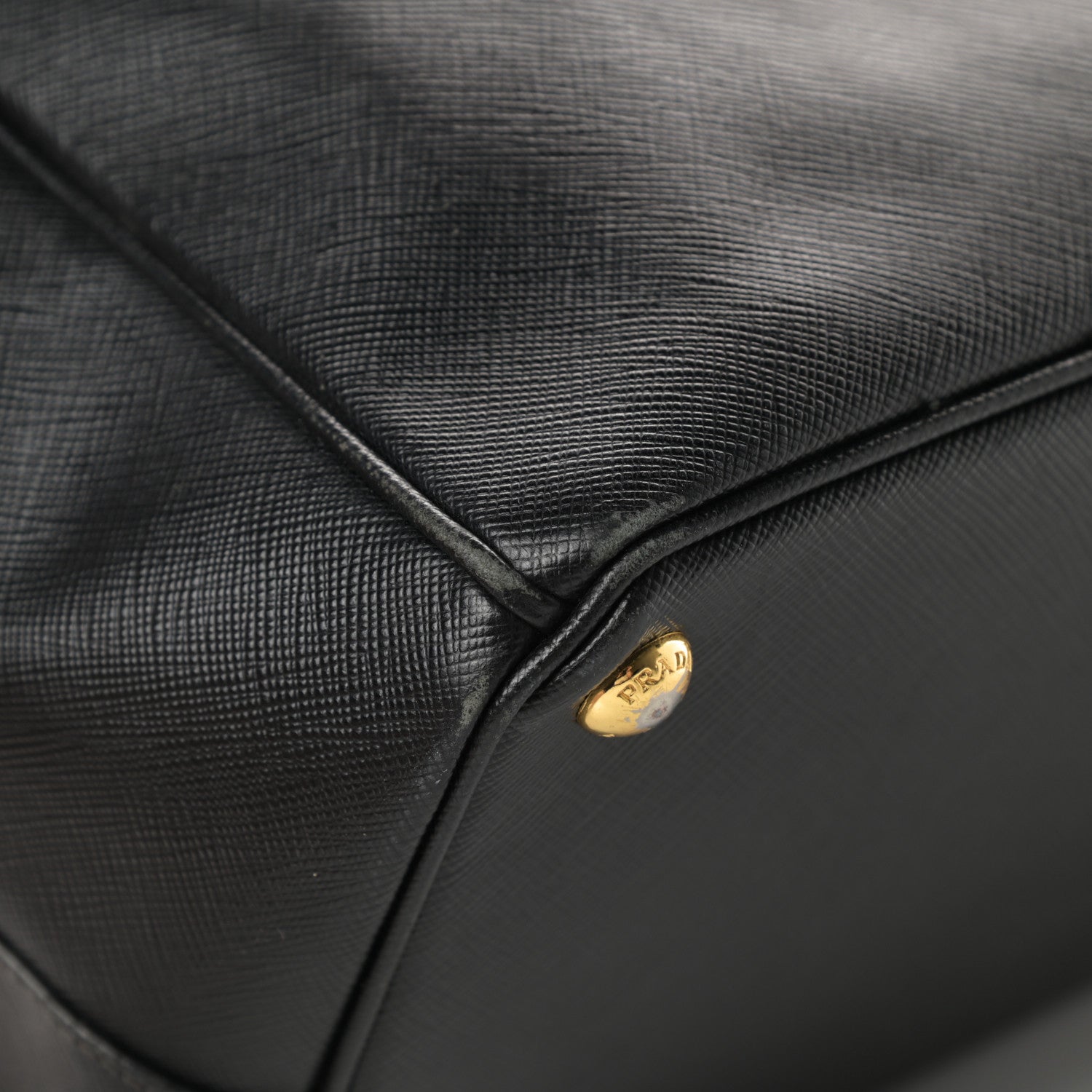 Prada Saffiano Lux Large Tote Black 13 of 21