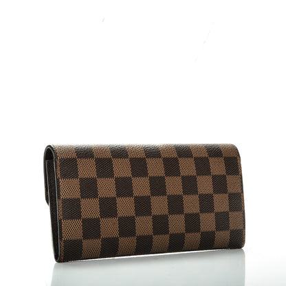 Louis Vuitton Damier Ebene Emilie Wallet 3 of 8