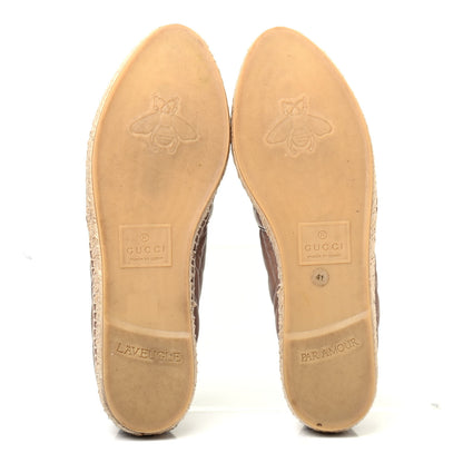 Gucci Nappa Matelasse GG Marmont Espadrilles 41 Porcelain Rose 4 of 4