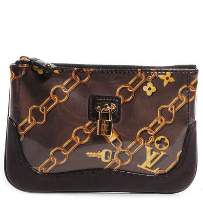 Louis Vuitton Monogram Charms Pochette Plate Taupe 1 of 8