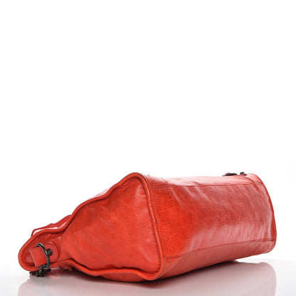 Balenciaga Agneau Classic Hardware City Vermillion 5 of 12