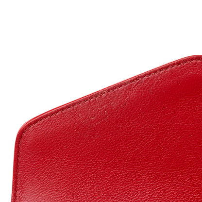 Celine Shiny Calfskin Medium C Bag Red 15 of 16