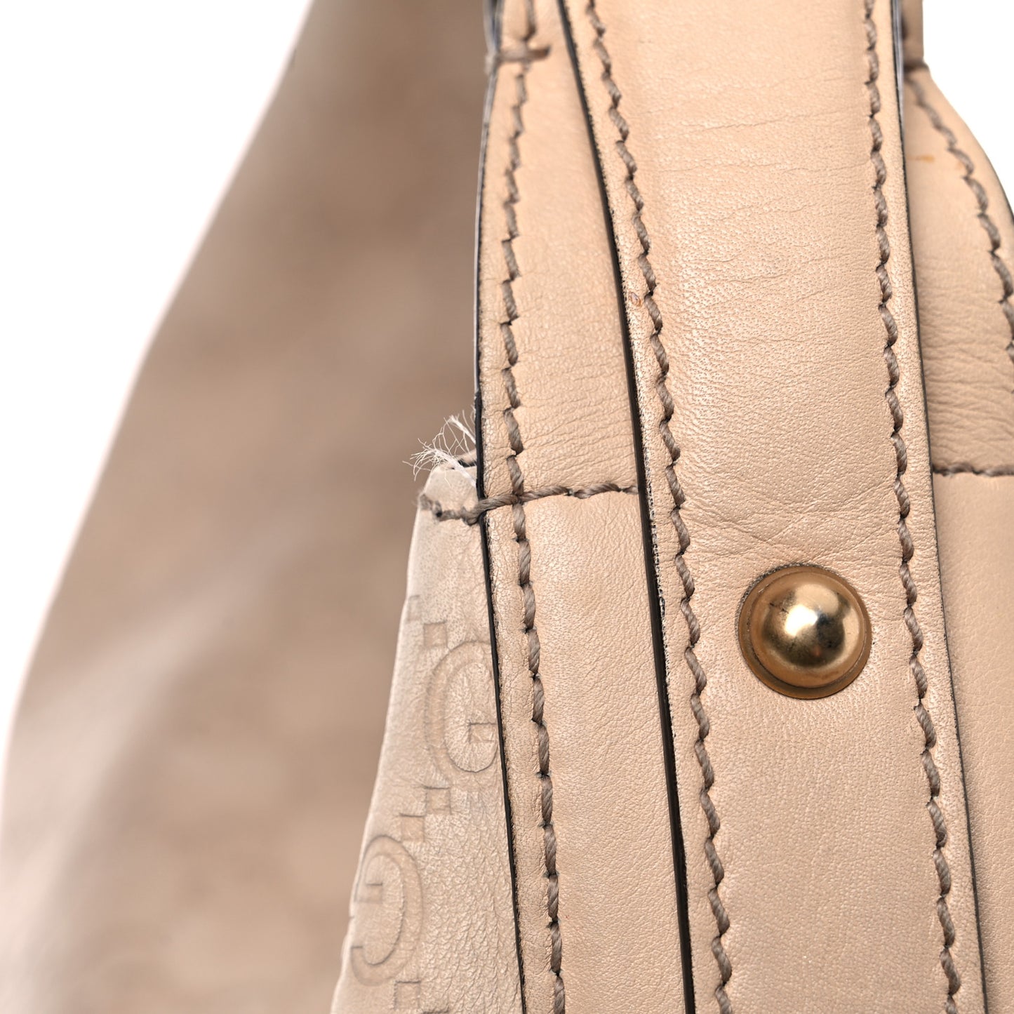 Guccissima Medium Horsebit Chain Hobo Winter Rose