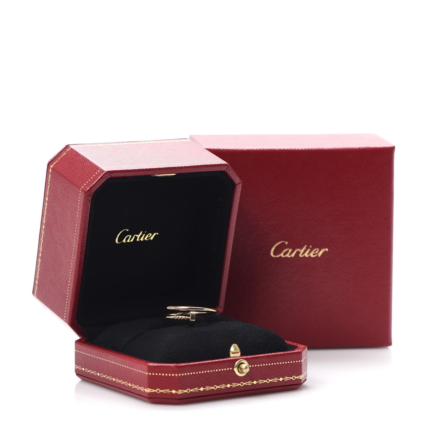 18K Yellow Gold Small Juste Un Clou Ring 58 8.25