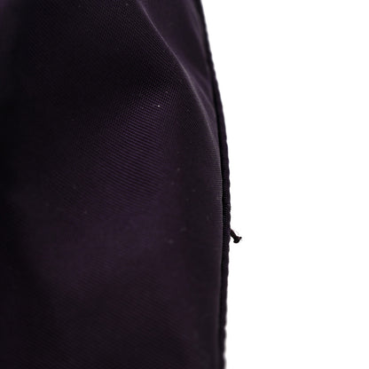 Prada Tessuto Nylon Saffiano Medium Backpack Purple 13 of 13