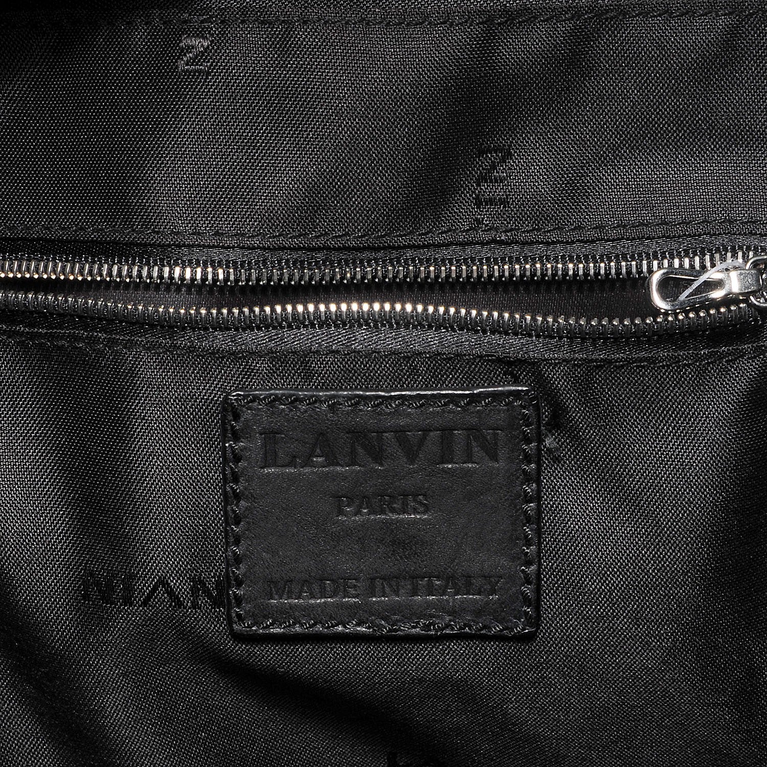 Lanvin Leather Ontario Messenger Black 4 of 6