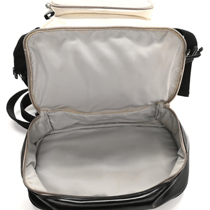 Chanel Nylon Sports Backpack Black White 6 of 18