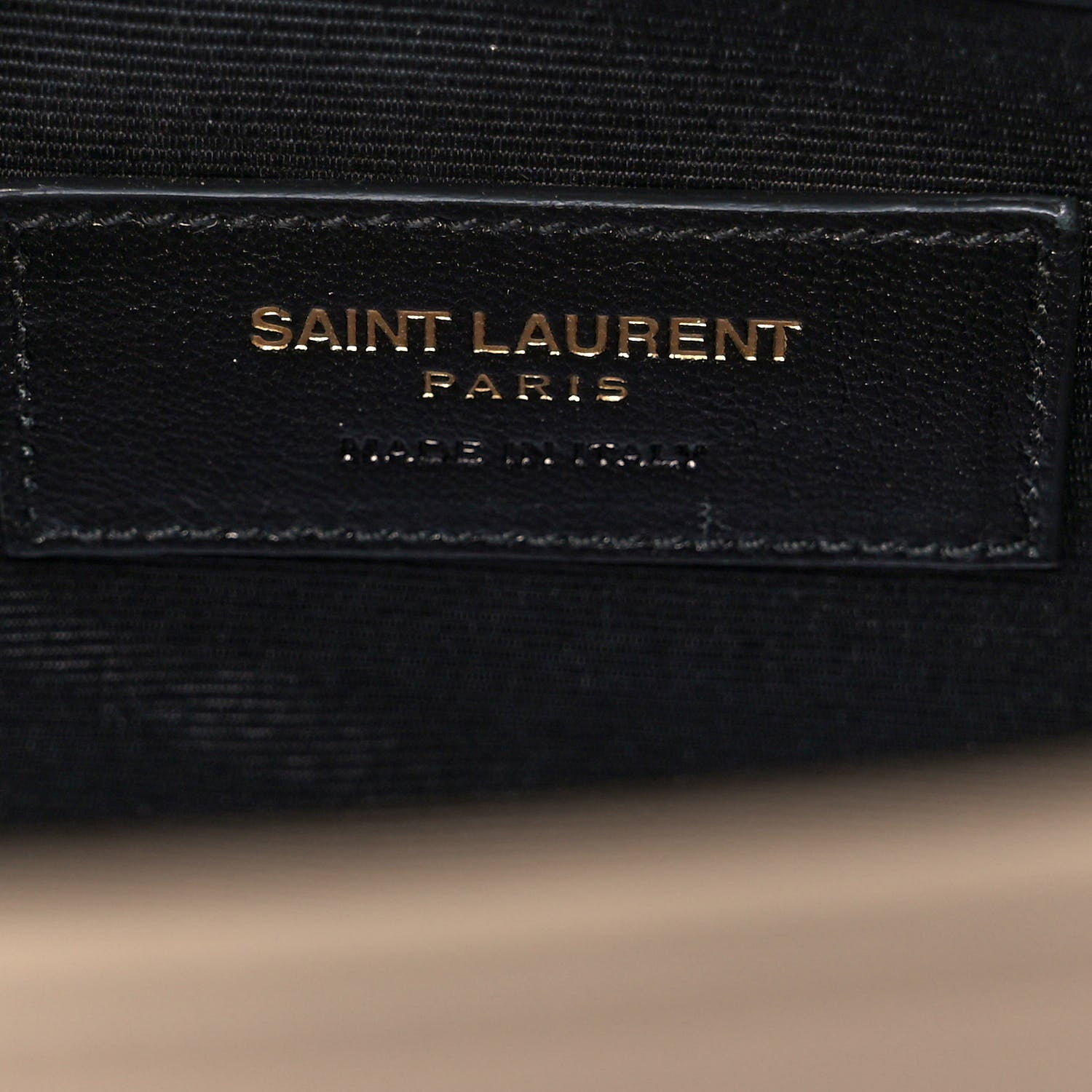 Saint Laurent Calfskin Medium Moujik Top Handle Bag Beige 5 of 7